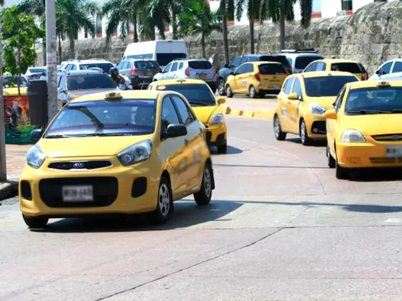 transporte taxi en cartagena de indias